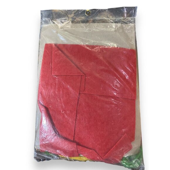 Bucilla Christmas Needlepoint Stocking Kit Noel Santa 60330 Vintage 12" Long - Picture 3 of 3